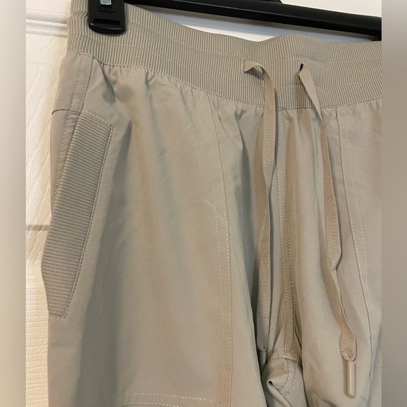 scrunched windbreaker tan pants - Picture 6 of 6